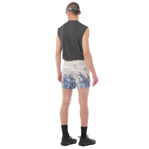 SATISFY - PeaceShell™ 5" Unlined Shorts  - Bleached Blue Denim