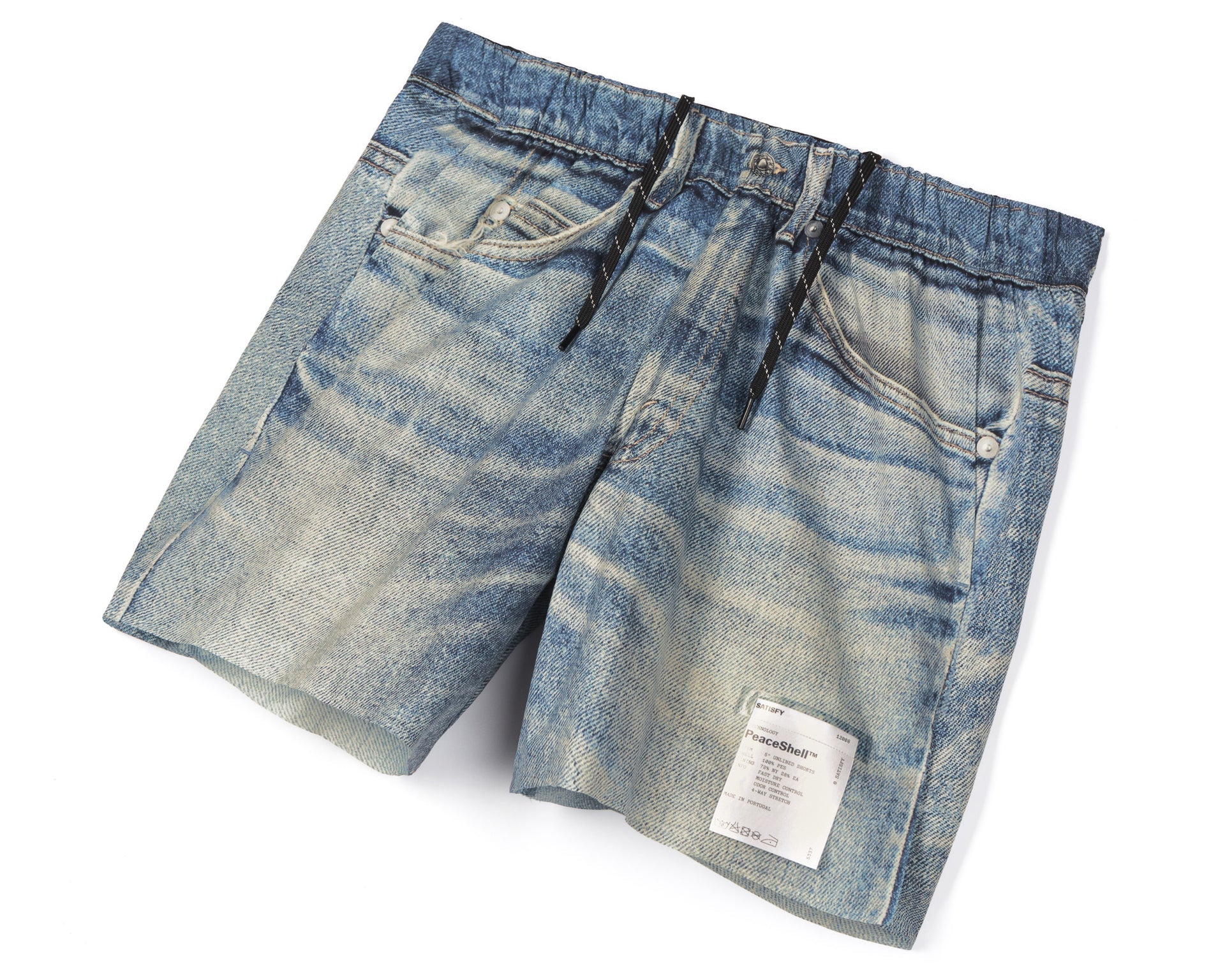 SATISFY - PeaceShell™ 5" Unlined Shorts - Digital Denim