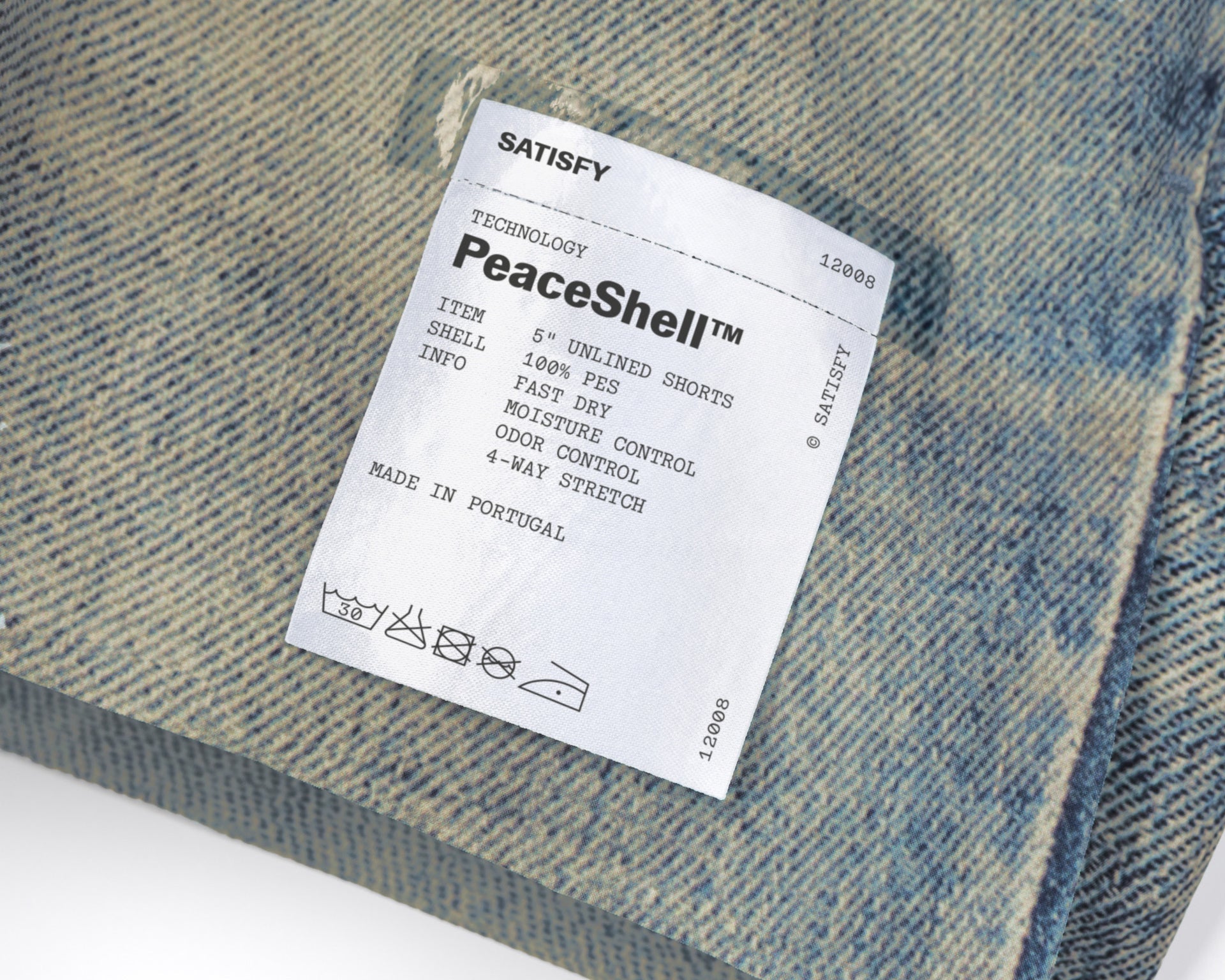 SATISFY - PeaceShell™ 5" Unlined Shorts - Digital Denim