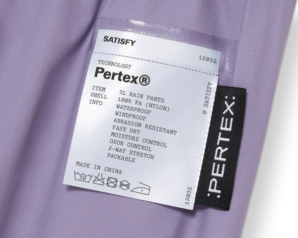 SATISFY - Pertex 3L Rain Pants - Dusk