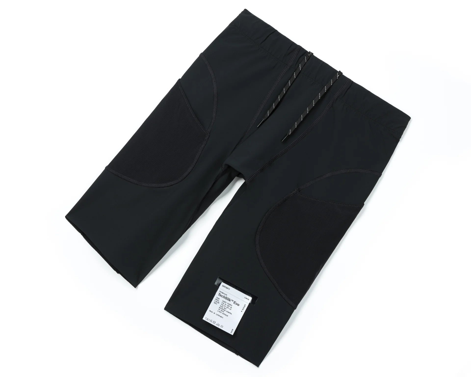 SATISFY - TechSilk Evo 9 Half Tights - Black