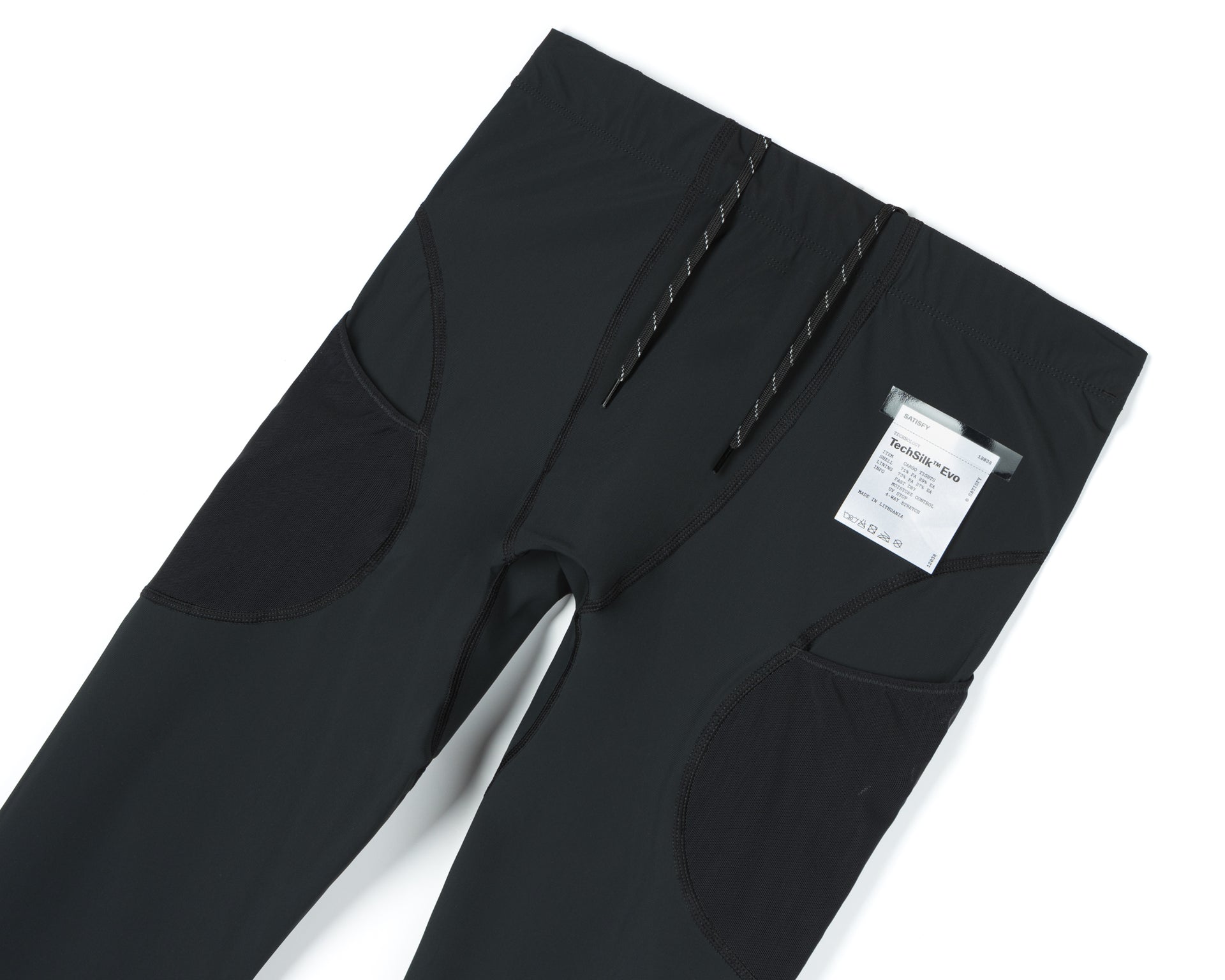 Satisfy - TechSilk Evo Cargo Tights - Black