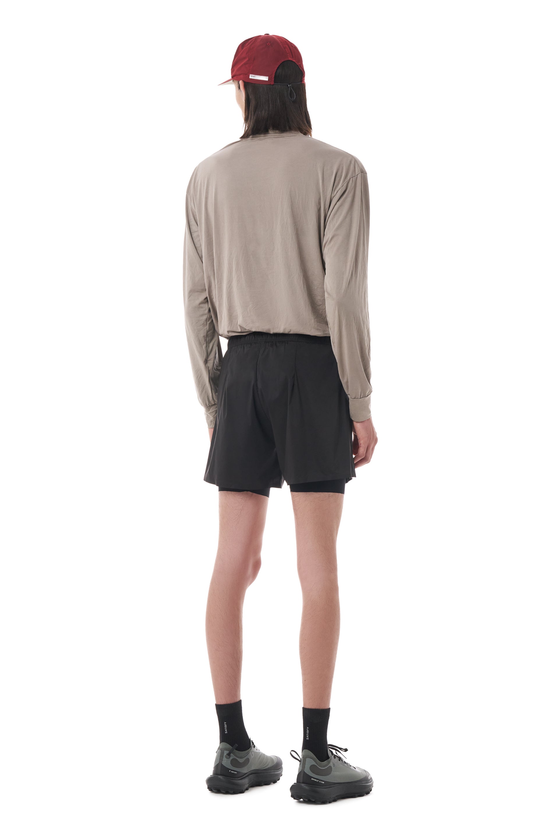 SATISFY - Rippy Cordura 5" Shorts  - Black