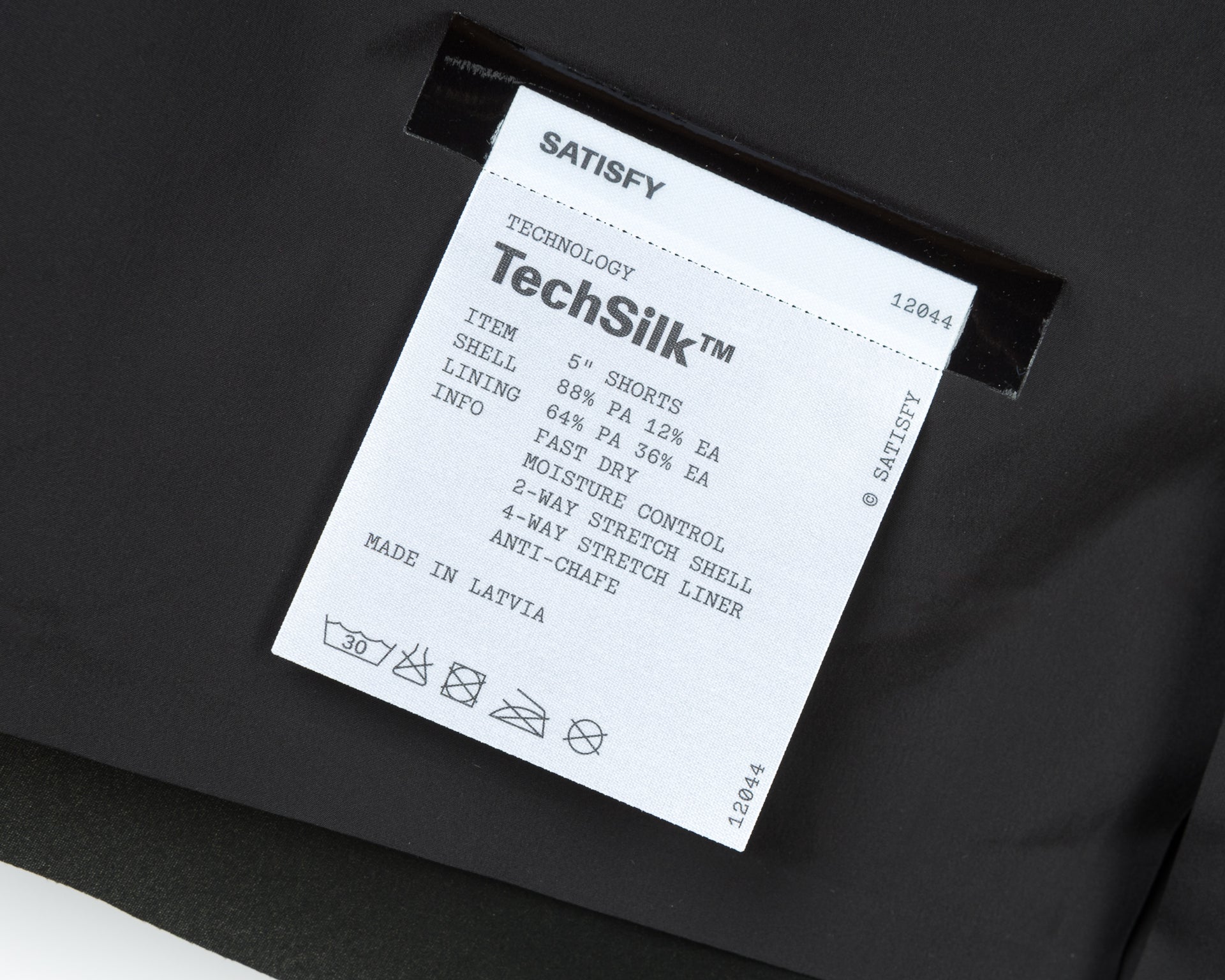 SATISFY - Rippy Cordura 5" Shorts  - Black