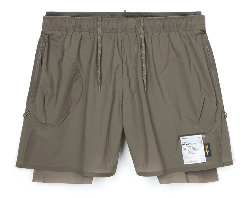SATISFY - Rippy Cordura 5" Short  - Morel