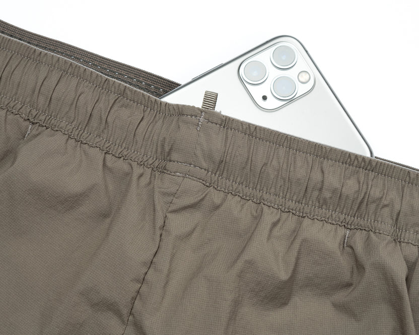 SATISFY - Rippy Cordura 5" Short  - Morel