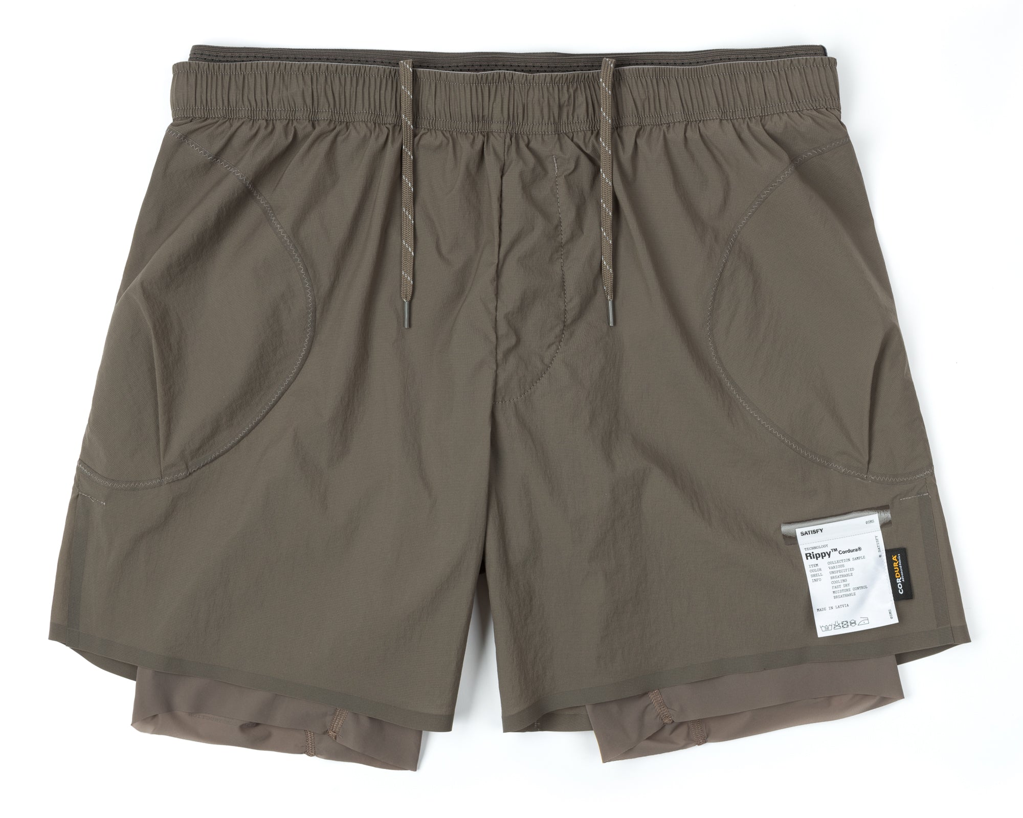SATISFY - Rippy Cordura 5" Short  - Morel