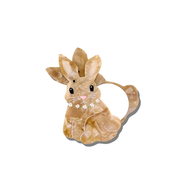 Solar Eclipse - Compact Mirror - Bunny