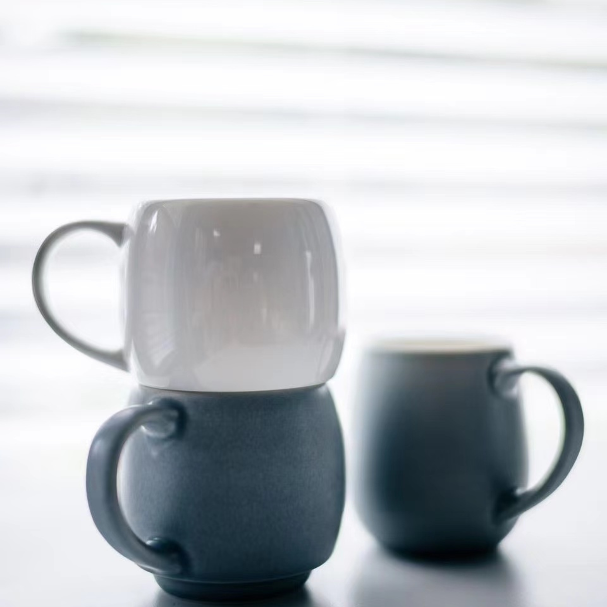 ORIGAMI - Aroma - Barrel Stacking Mug - Matte Pink