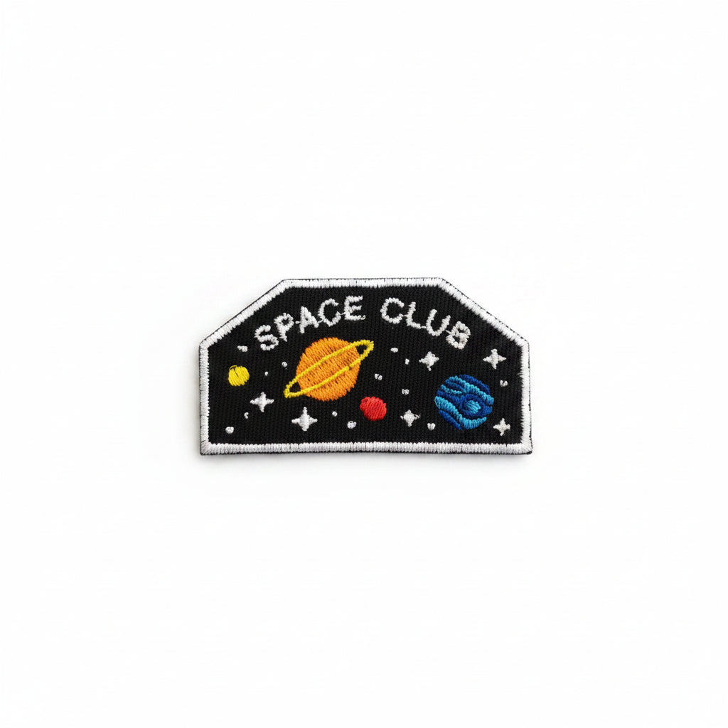 The Space Bureau - Space Club Patch - Iron-on