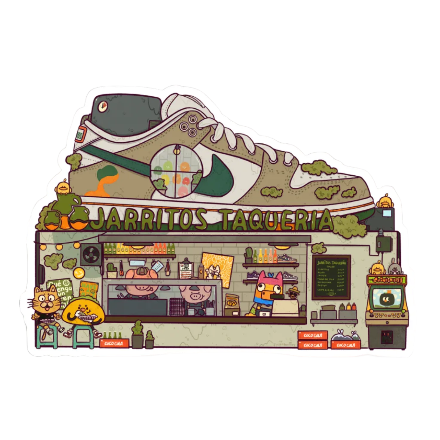 Jarritos SB Dunk Vinyl Sticker
