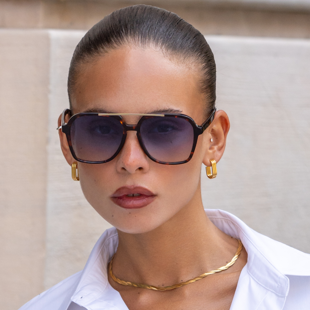 FREYRS - Spencer Sunglasses - Tortoise / Blue
