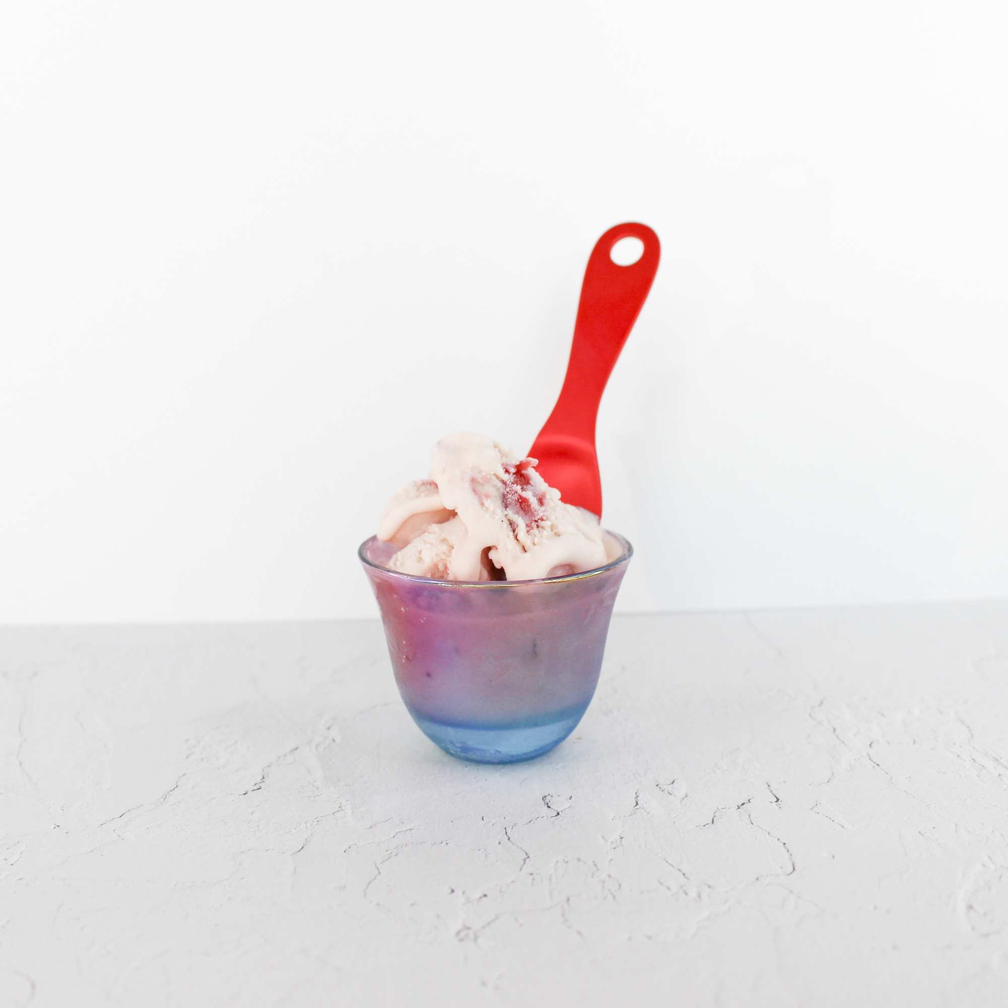 Enjoy-The-Best Ice Cream Spoon - Blue