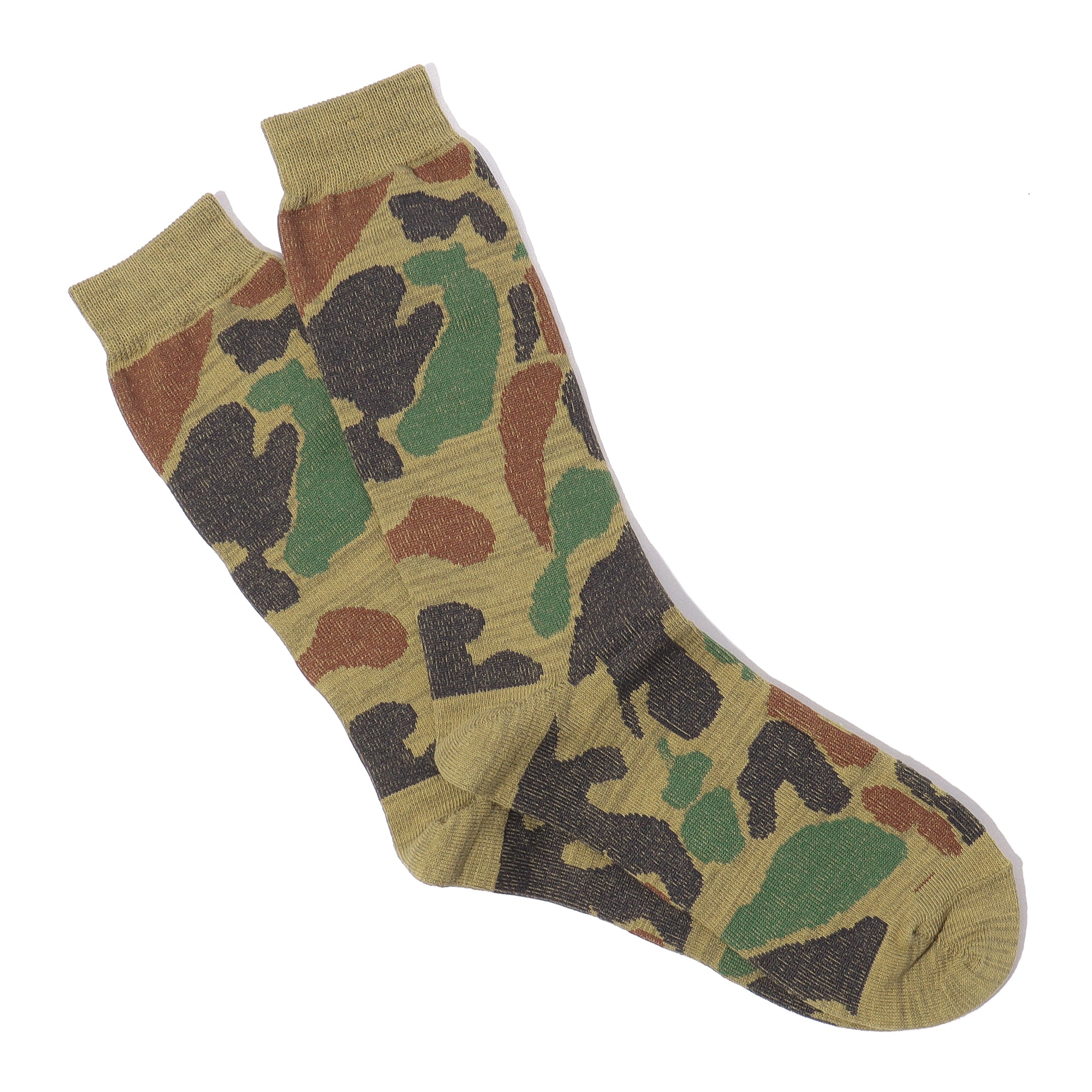 Anonymous Ism - Camo Crew Sock - Army