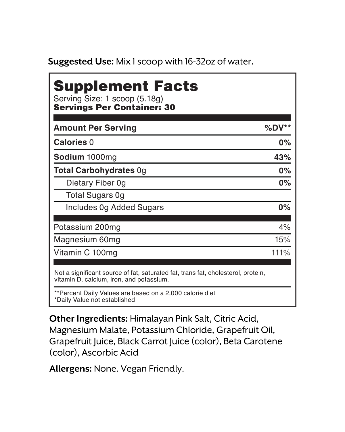 Promix - Electrolyte Drink Mix - Grapefruit