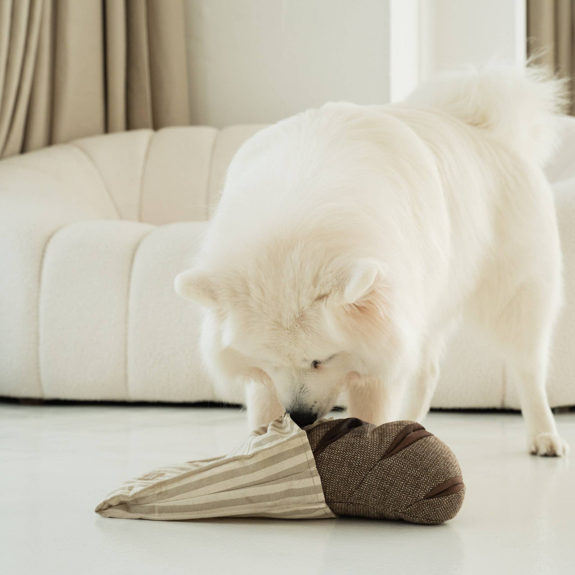 Lambwolf Collective - Enrichment Snuffle Toy - Rye