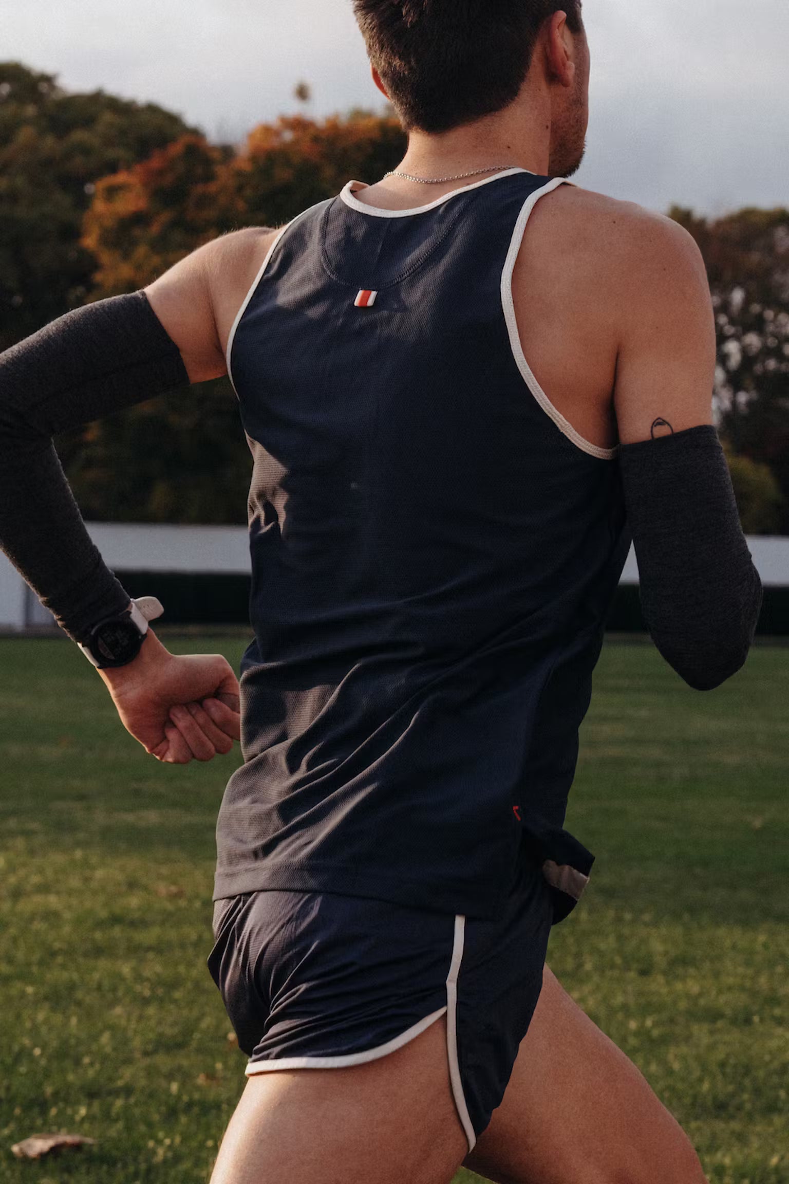 Tracksmith - Van Cortlandt Singlet - Black/Ivory