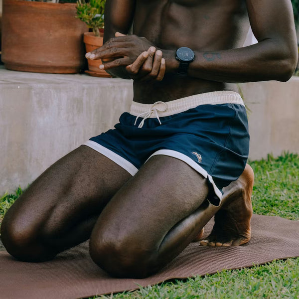 Tracksmith - Van Cortlandt Grand Shorts - Navy/Ivory