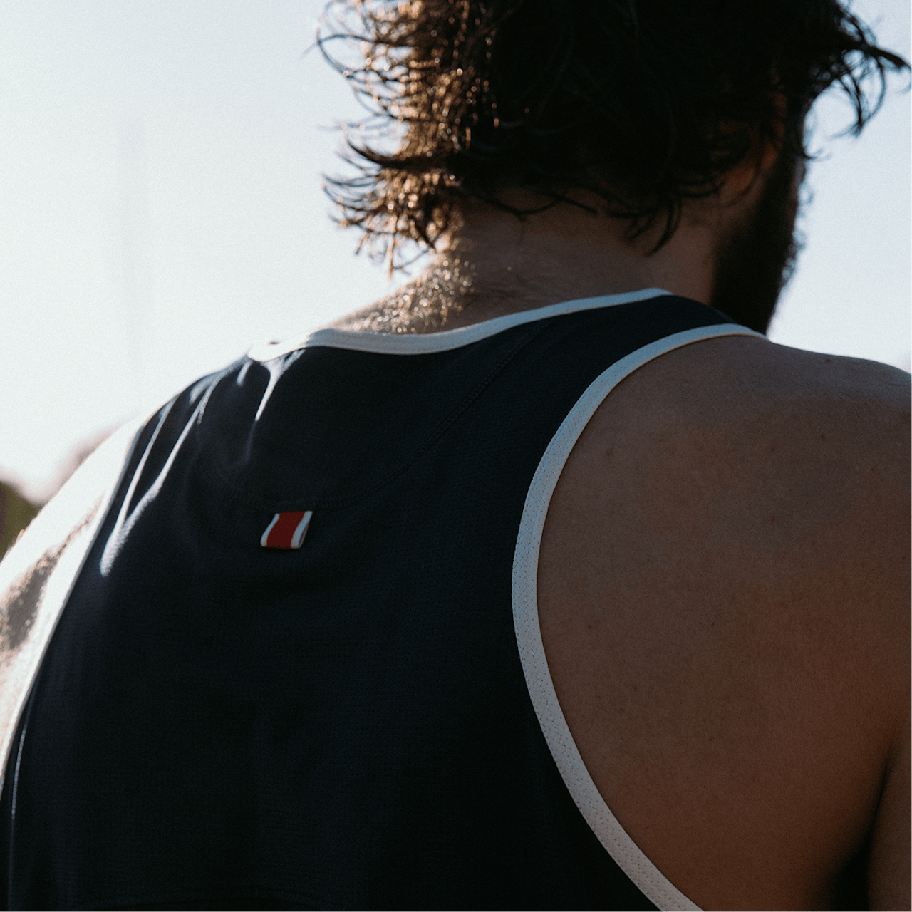 Tracksmith - Van Cortlandt Singlet - Black/Ivory