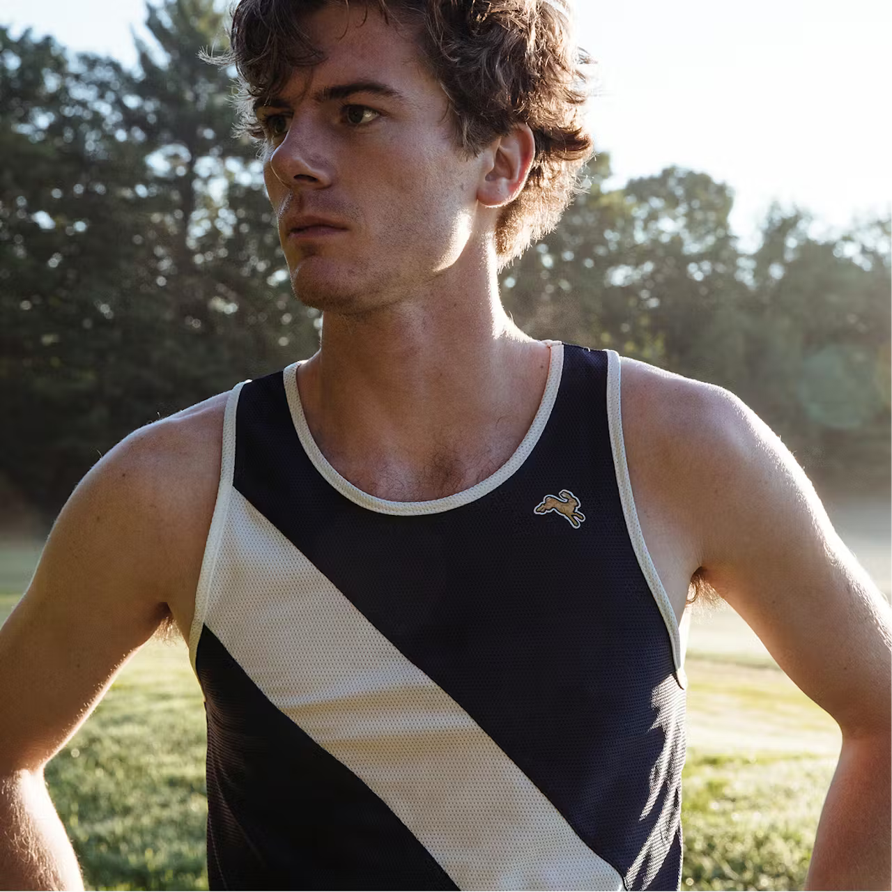 Tracksmith - Van Cortlandt Singlet - Black/Ivory