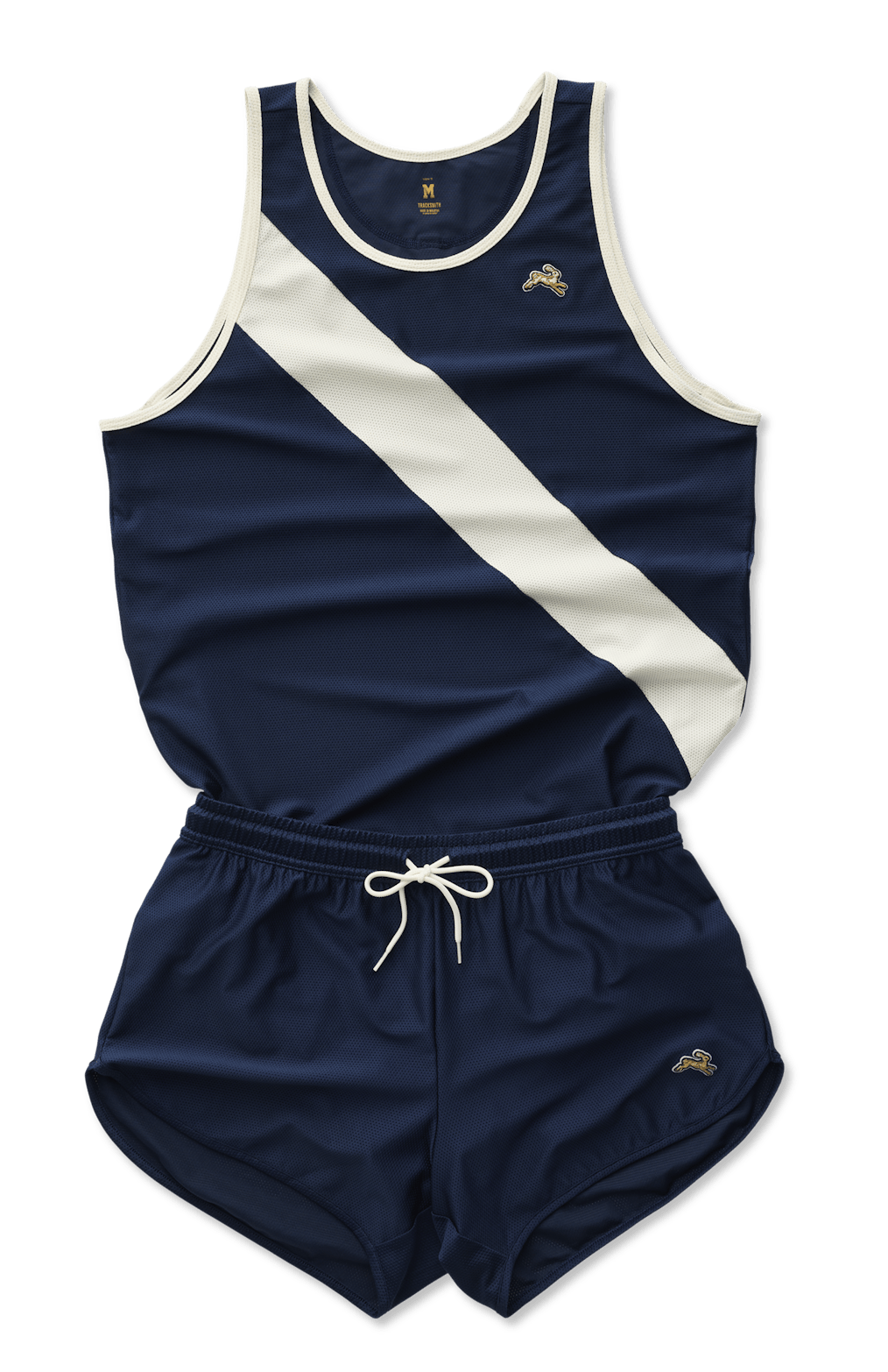 Tracksmith - Van Cortlandt Singlet - Navy/Ivory