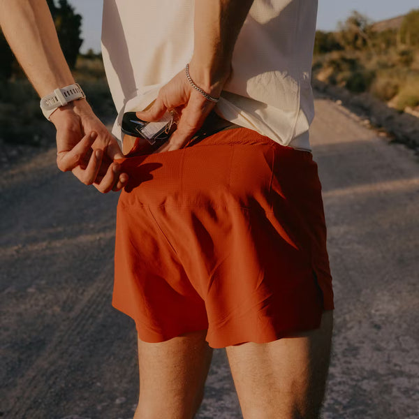 Tracksmith - Meridian Shorts - Red Clay