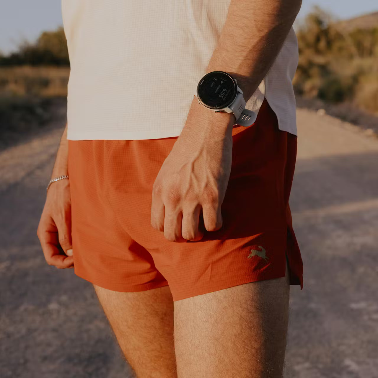 Tracksmith - Meridian Shorts - Red Clay