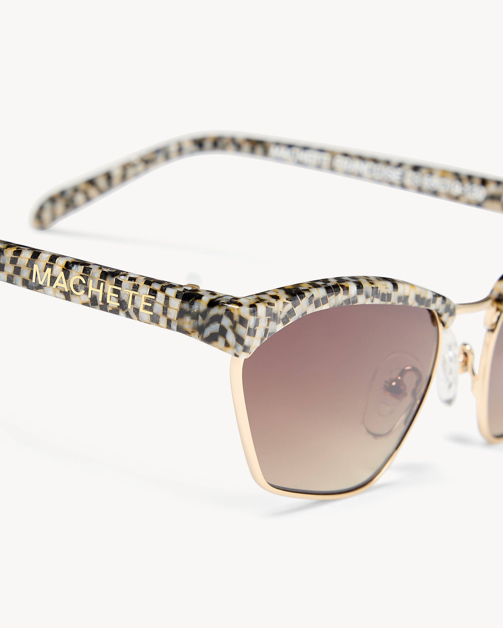 MACHETE - Francoise Sunglasses - Perle Noir