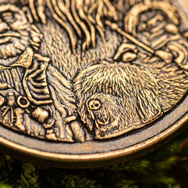Labyrinth - Should You Need Us Bronze Friendship Token