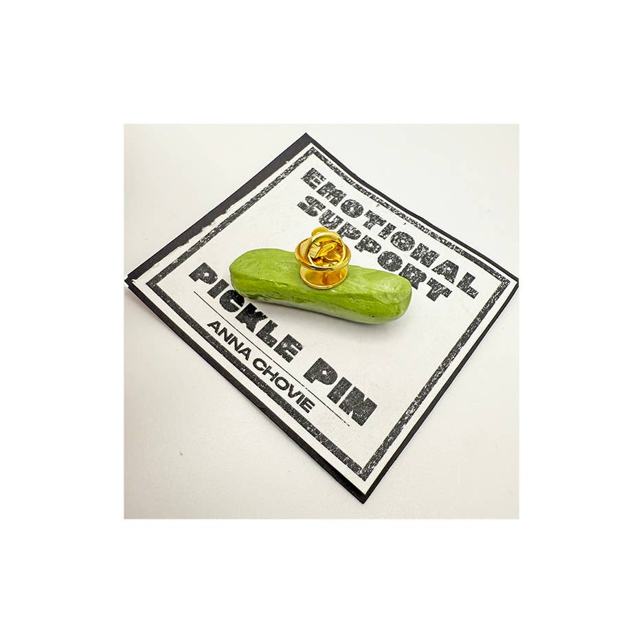 Anna Chovie - Pickle Novelty Lapel Pin