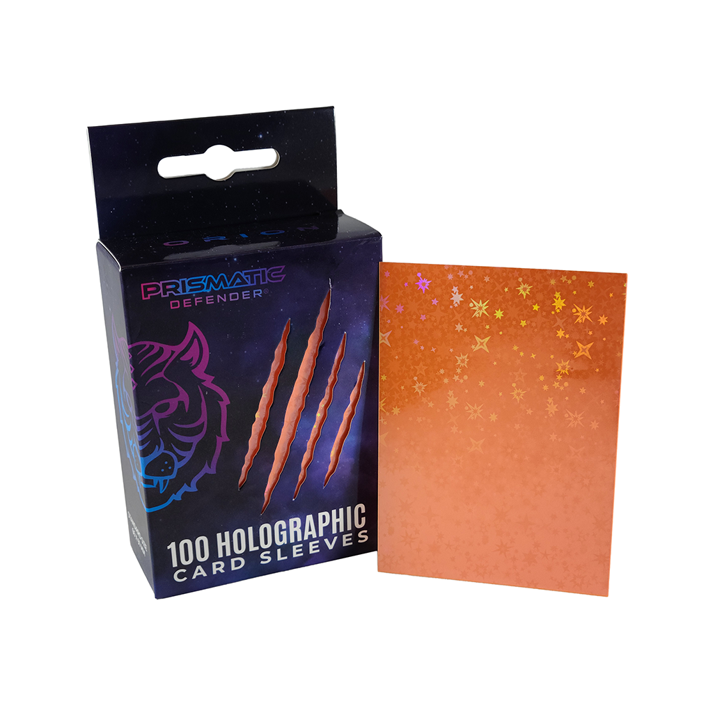 Prismatic Defender® - Holographic Card Sleeves - 3 Foil Designs - Light Pink / Oracle
