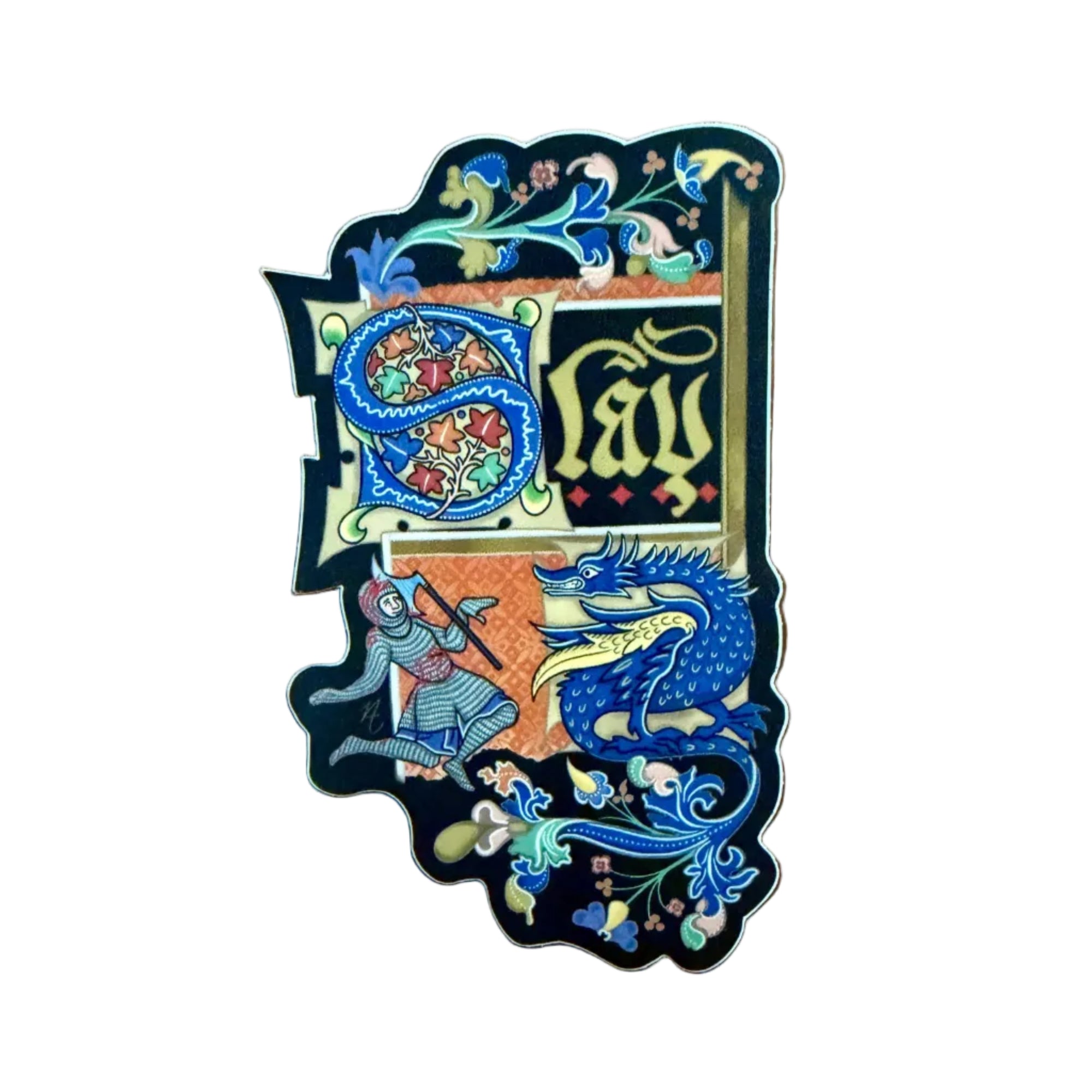 Slay (Dark) - Medieval Sticker 