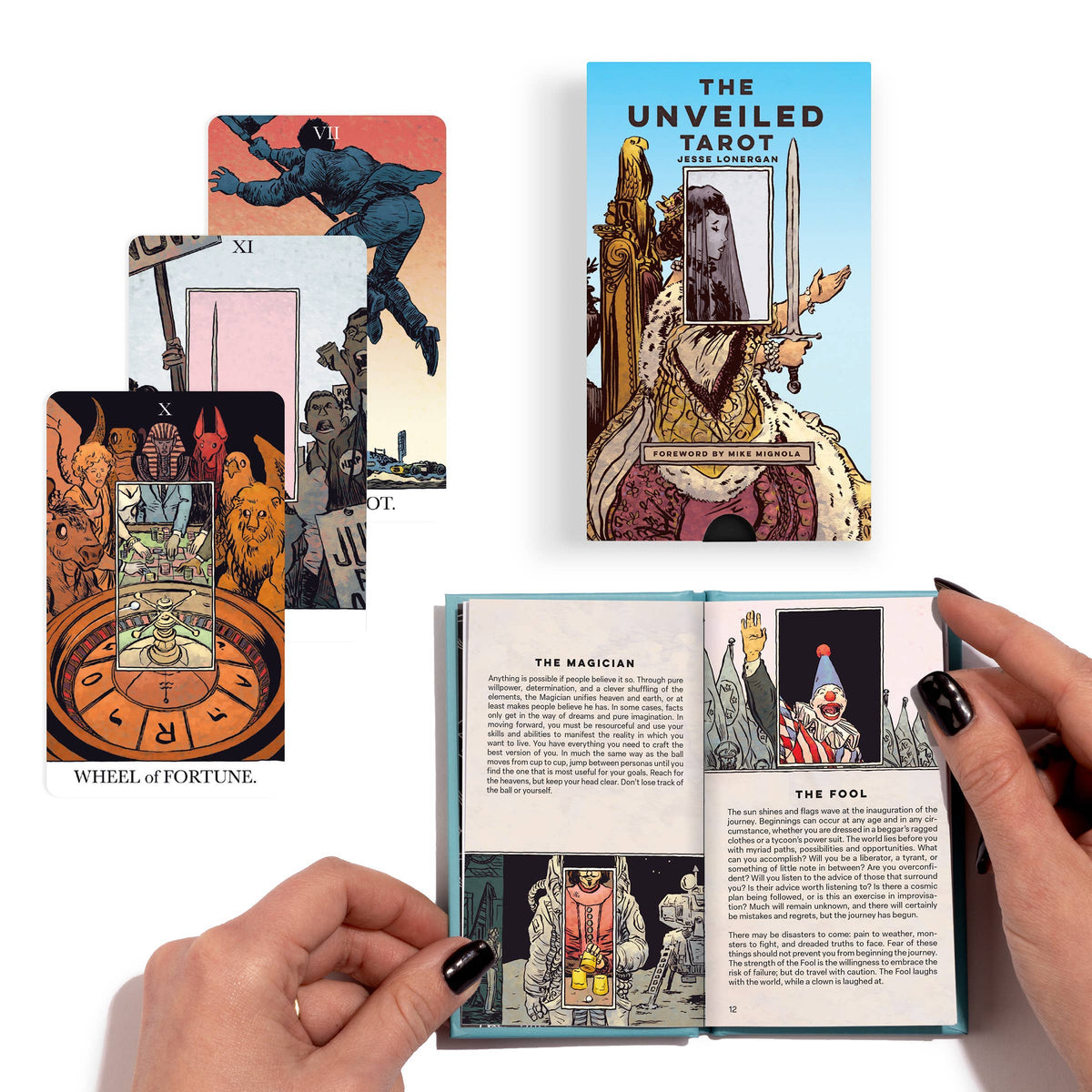 The Unveiled Tarot - Deck & Guide