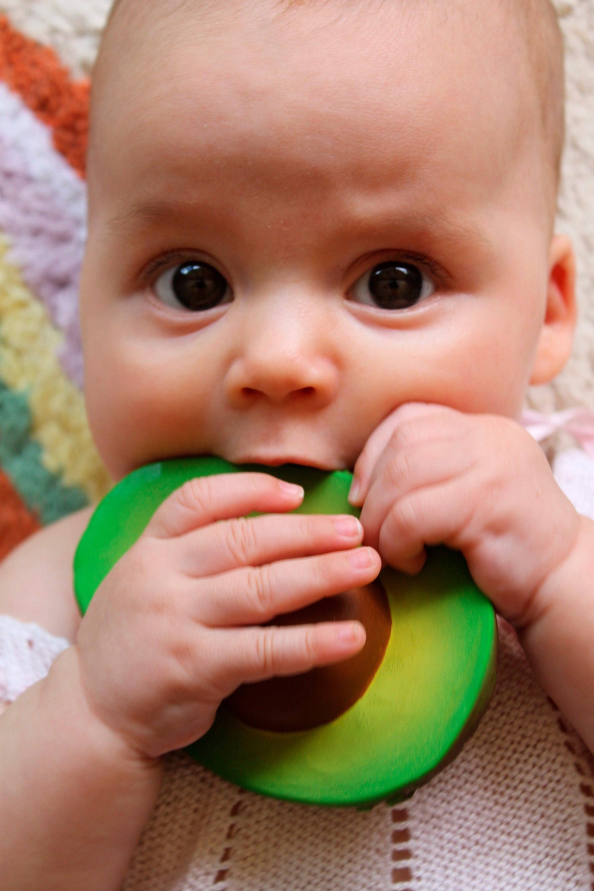Oli & Carol - Teether Toy - Arnold the Avocado