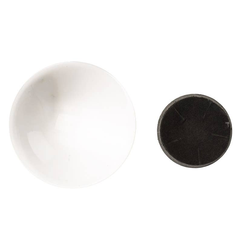 Crystal Ball on Stand - Clear