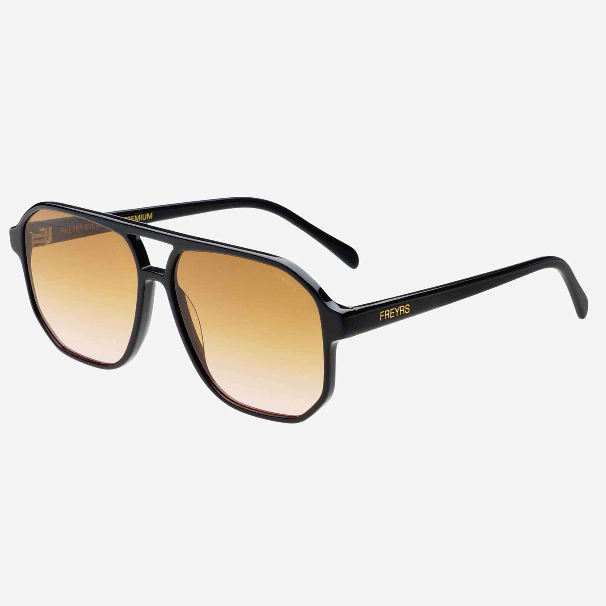 FREYRS - Billie Sunglasses - Black/Brown
