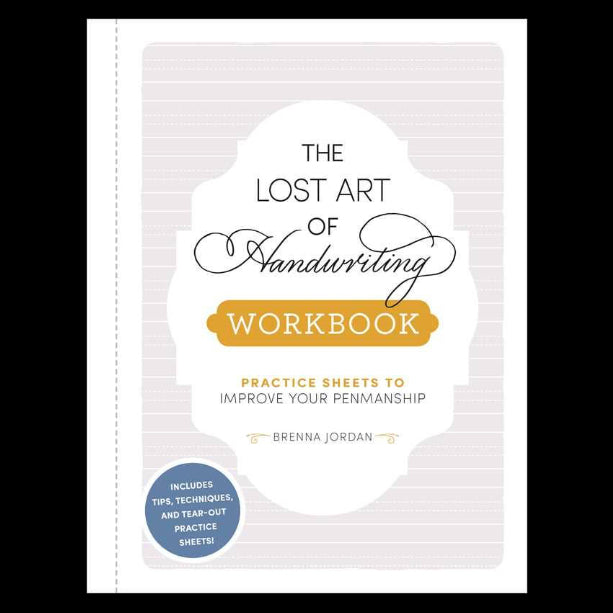 Lost Art of Handwriting Workbook by Brenna Jordan