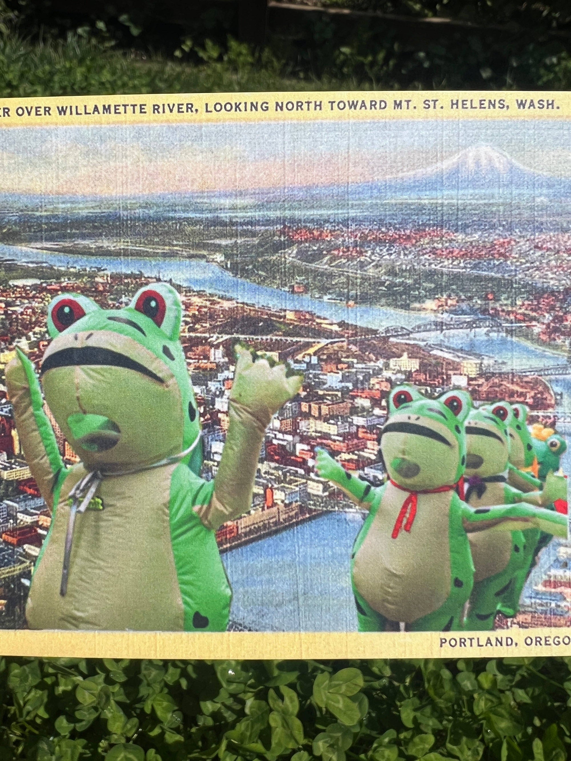 Astral Weekend - POSTCARD Portland Frogs