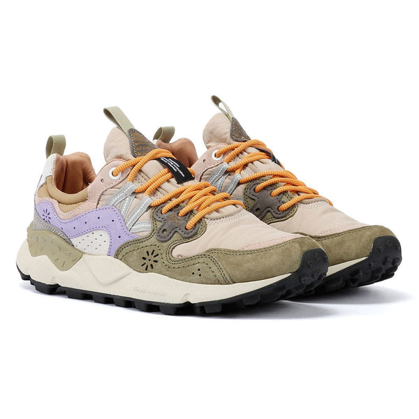 Flower Mountain - Yamano 3 Uni Suede/Nylon (Militare/Taupe/Violet)