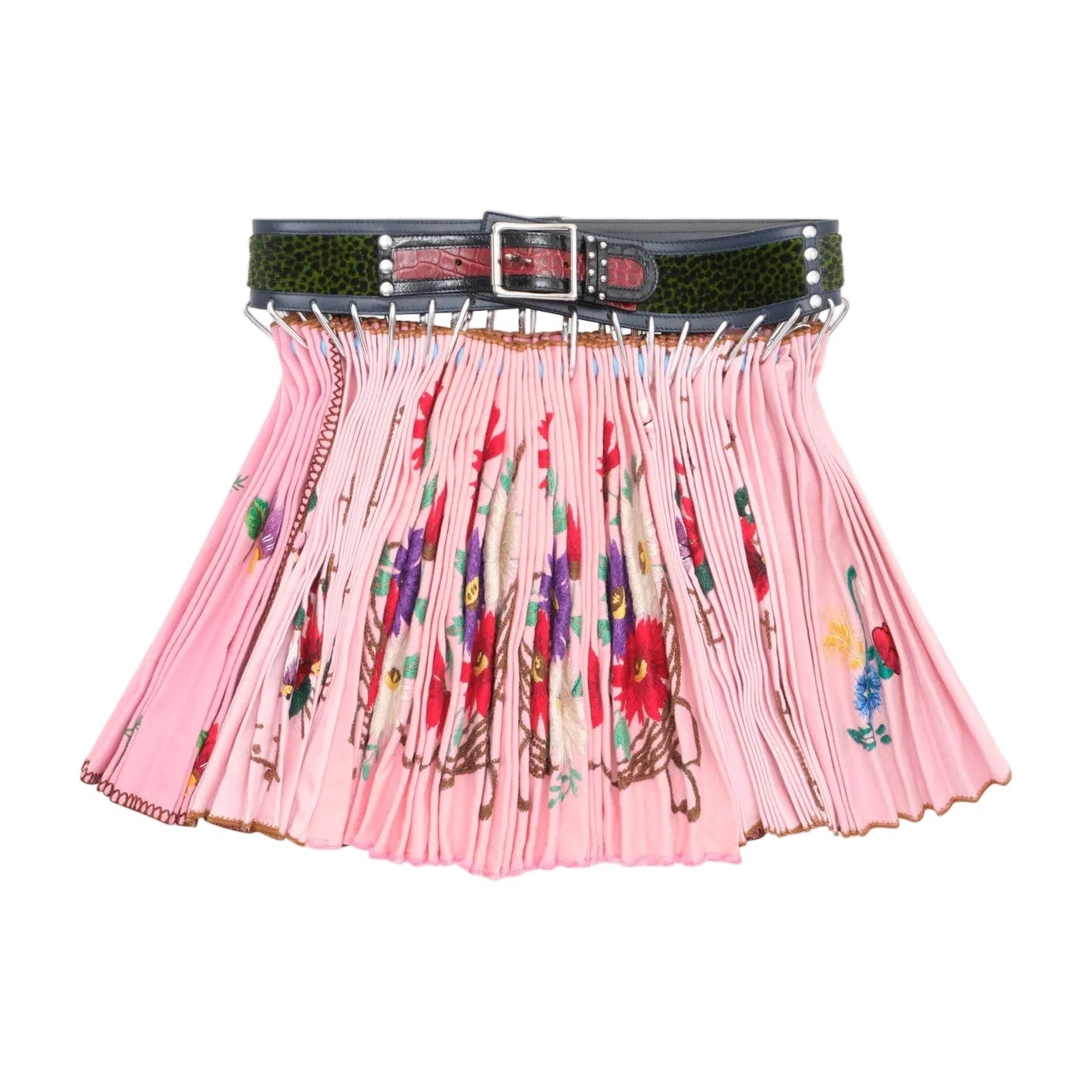 Chopova Lowena - Table Cloth Mini Carabiner Skirt