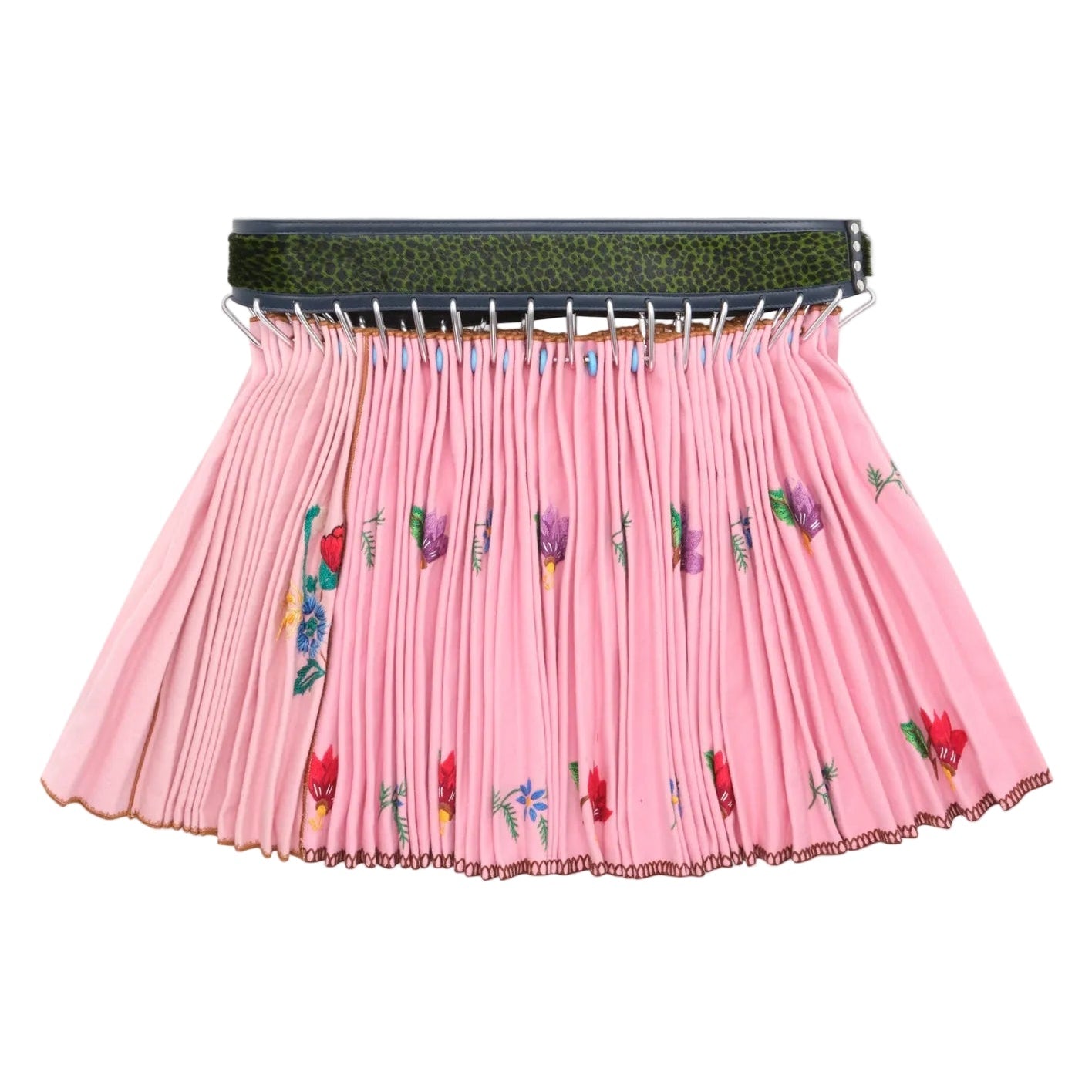 Chopova Lowena - Table Cloth Mini Carabiner Skirt