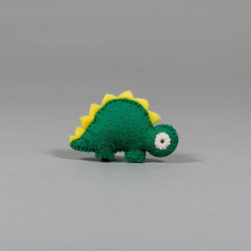 Ware of the Dog - Felted Wool Cat Toy - Dinosaur