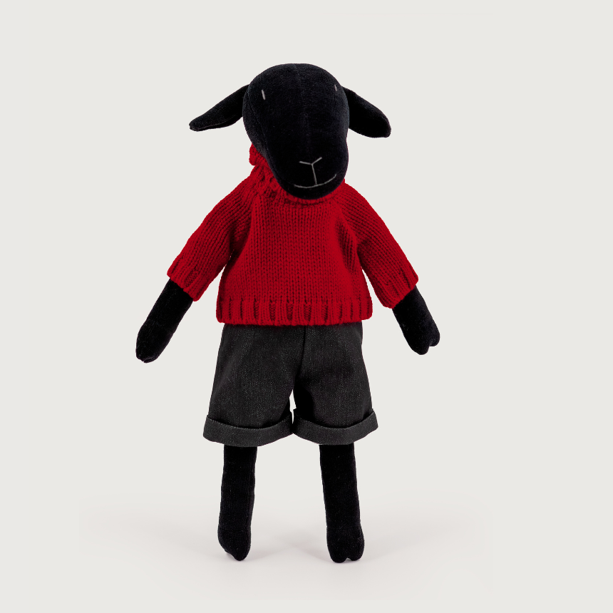 ADADA - Maia The Sheep - Large - Black - No Clothing