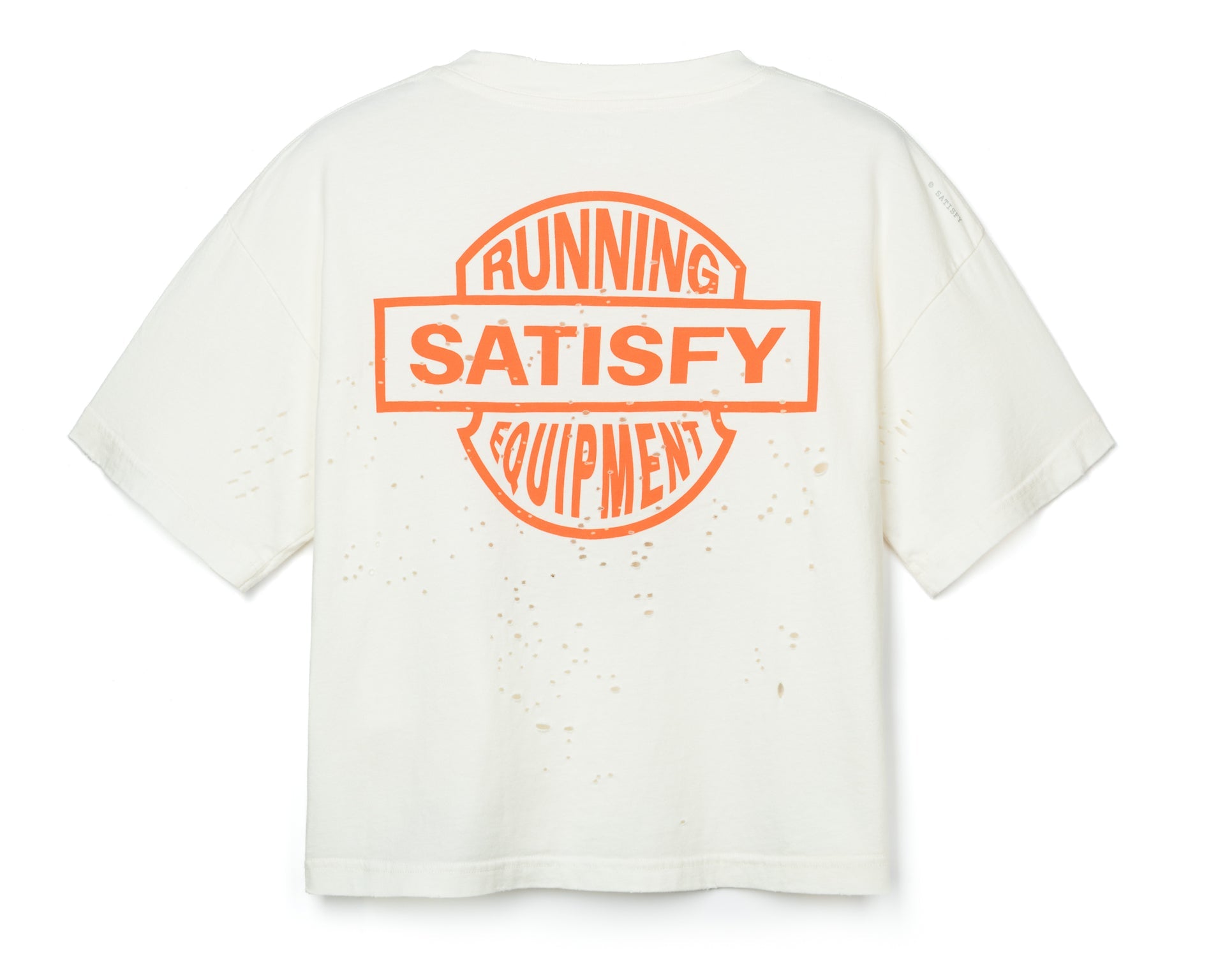 SATISFY - (women's) MothTech™ T-Shirt - Eagle Runner - Off White