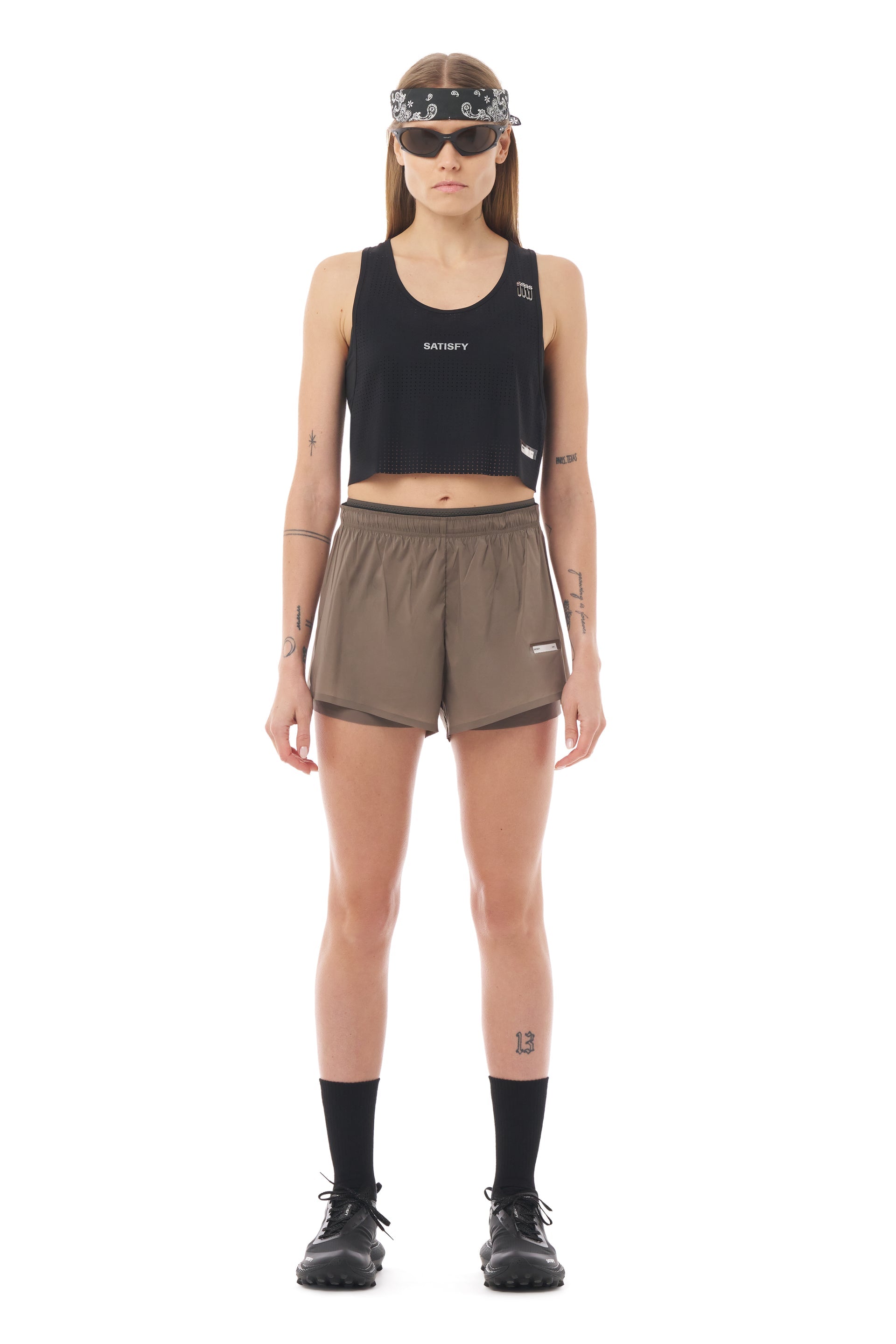 SATISFY -Space‑O™ Singlet - Women's - Black