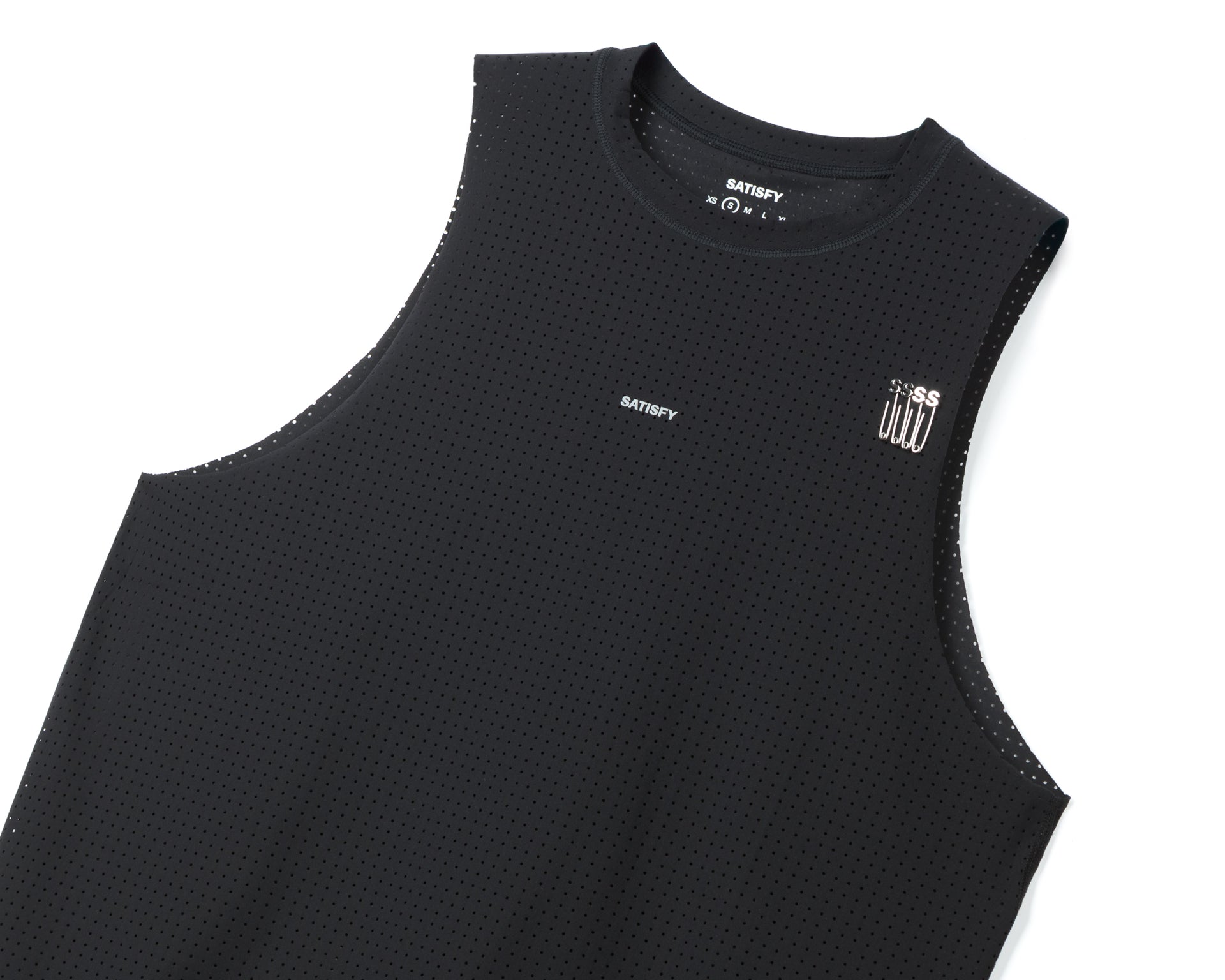 SATISFY - Space‑O™ Muscle Tee - Womens - Black