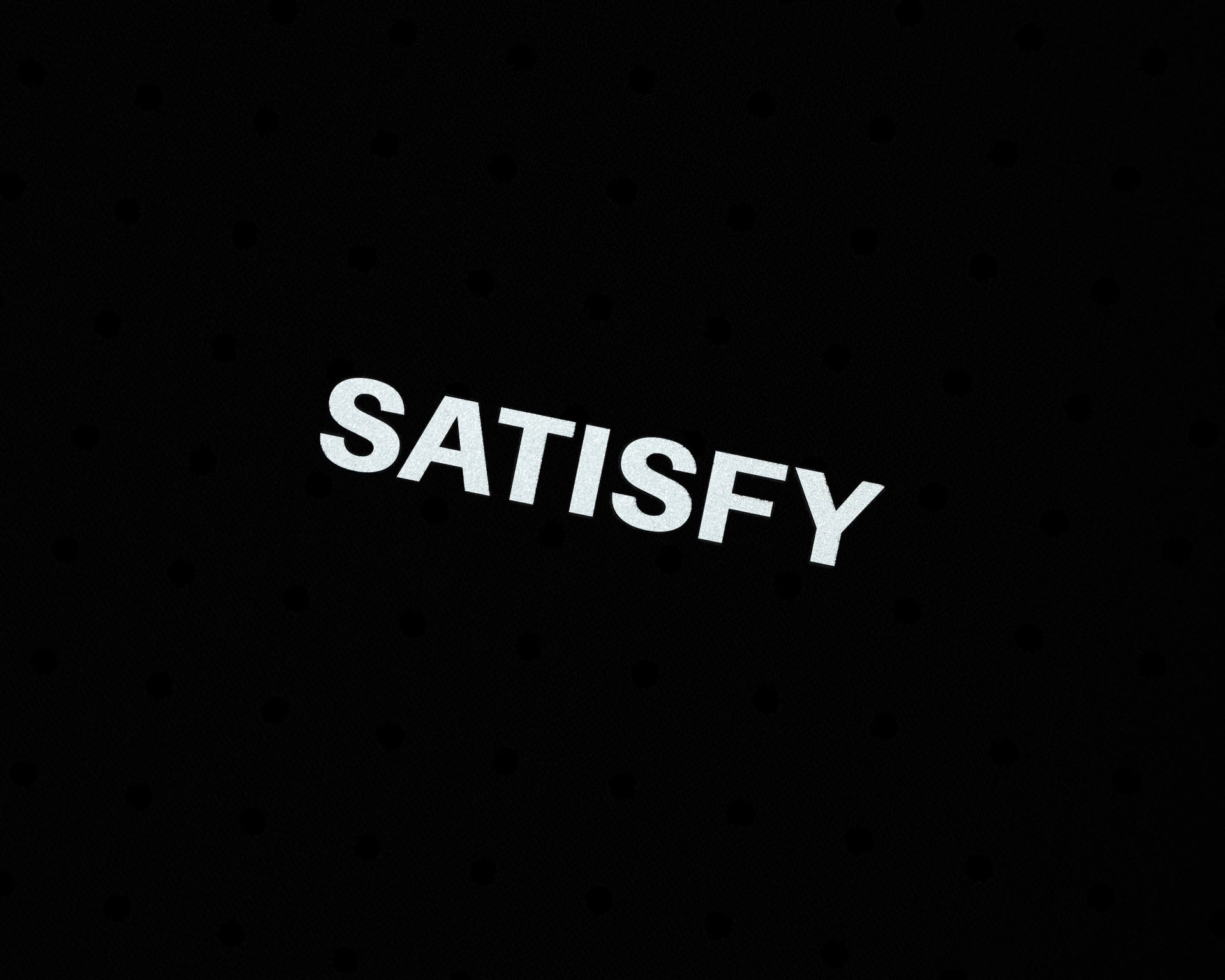 SATISFY - Space‑O™ Muscle Tee - Womens - Black