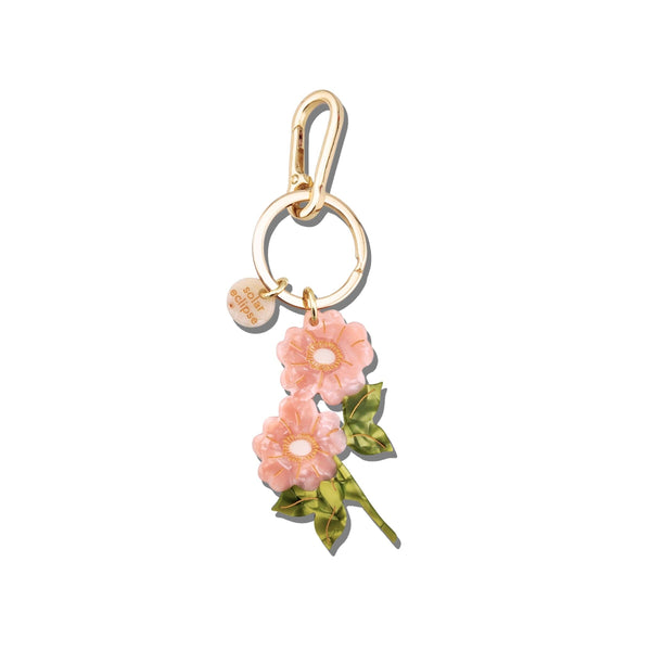 Solar Eclipse - Bag Charm + Keychain - Wild Roses