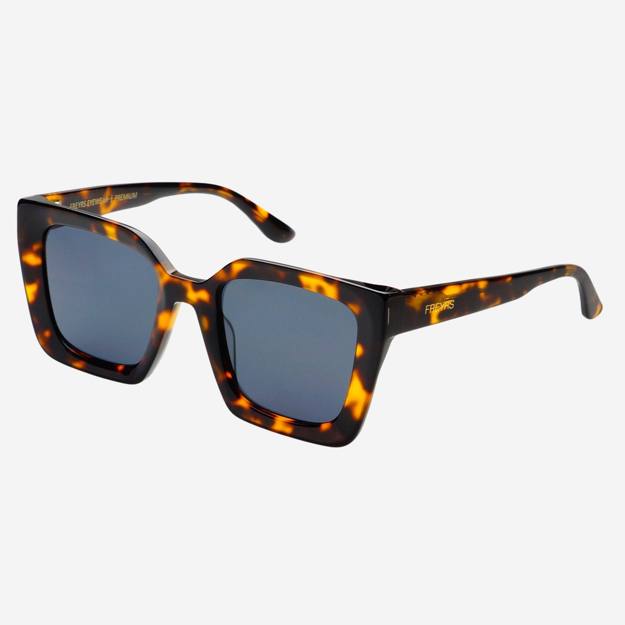 FREYRS Eyewear - Coco Sunglasses- Tortoise / Gray