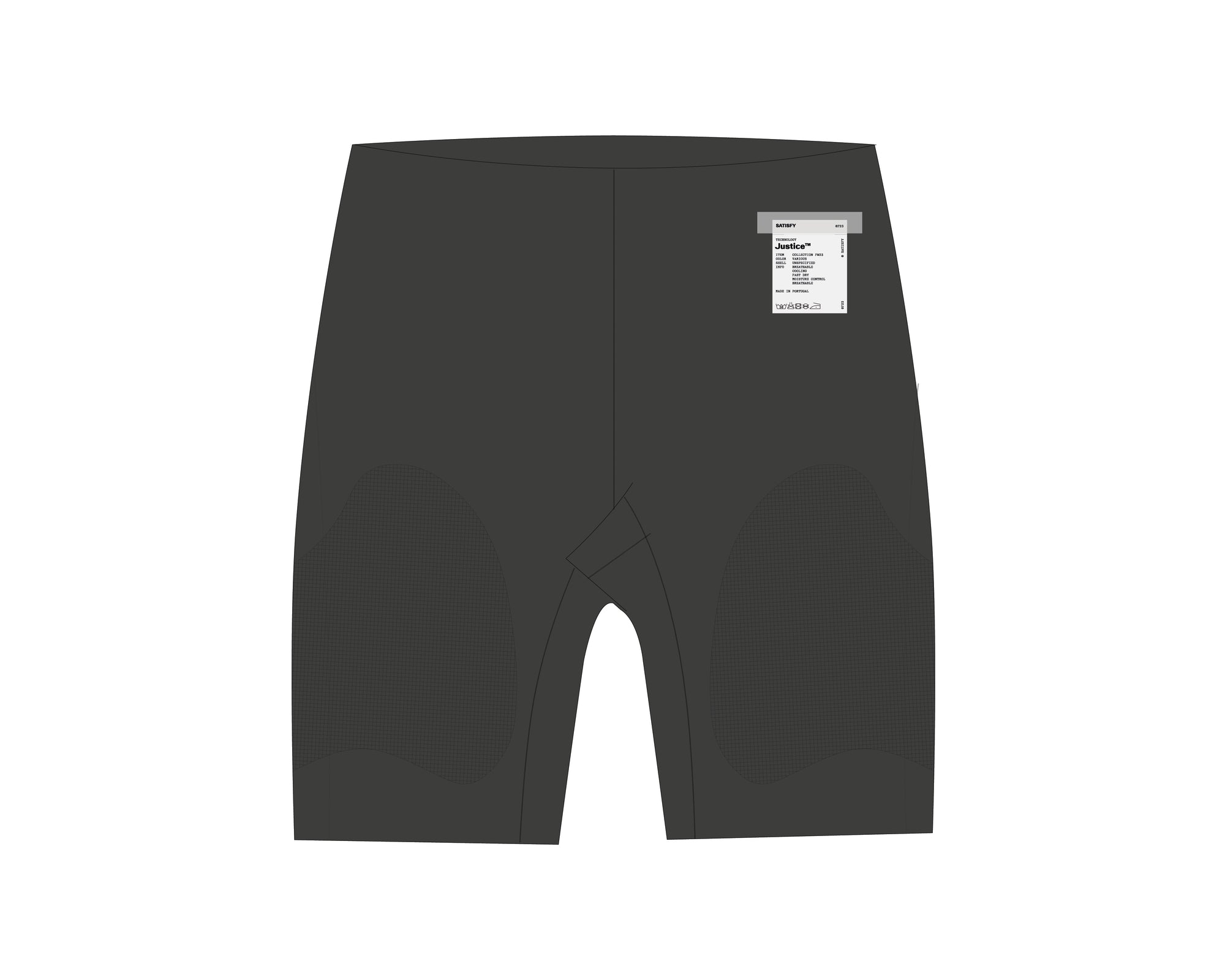 SATISFY - (women's) Justice Cordura Half-Tights -Black